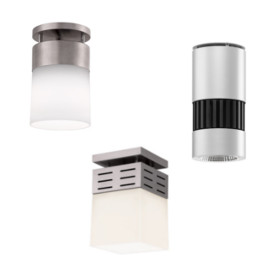 Surface-mounted luminaires